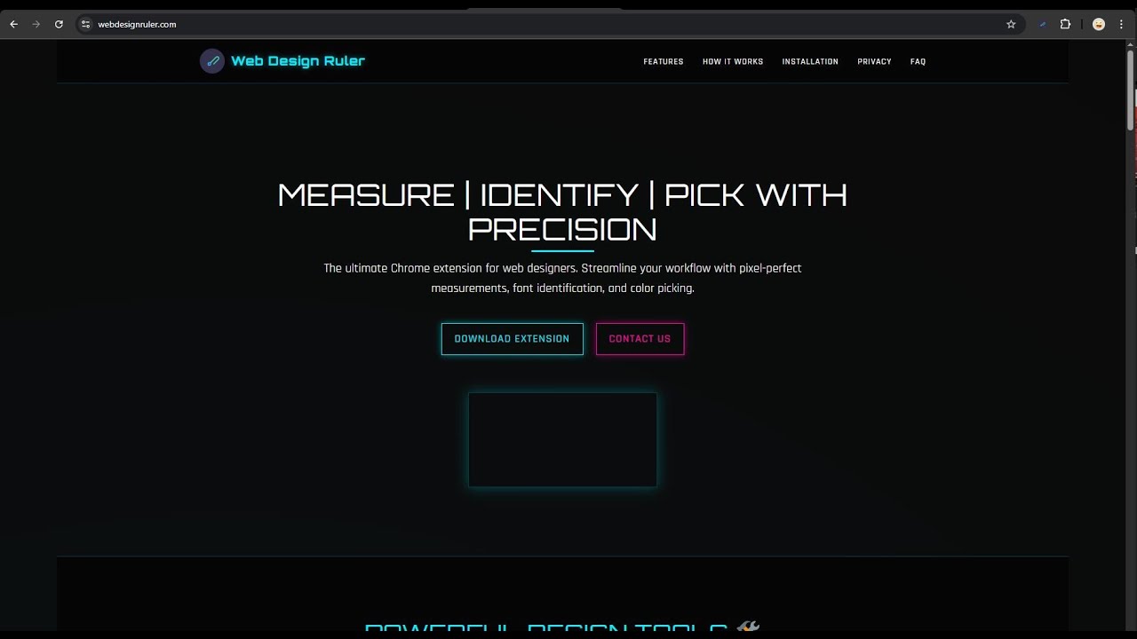 Web Design Ruler — 60-second demo