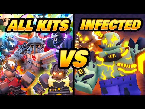 ALL KITS vs INFECTED - Roblox BedWars
