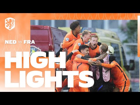 Jong Oranje verslaat Frankrijk en bereikt de halve finale | Highlights (31/05/2021)