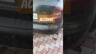 Accident with hyundai 🚗🚗 #skoda #hyundai #ca