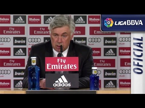 Press Conference Ancelotti after Real Madrid (2-2) Valencia CF - HD