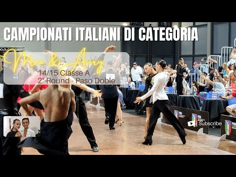 CAMPIONATI ITALIANI DI CATEGORIA FIDS 2023 - 14/15 anni - Classe A - 2° Turno - Paso Doble