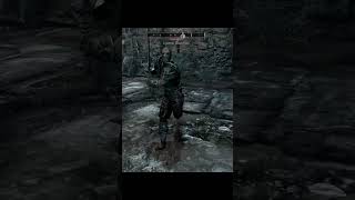 Trying to Hide… But Wearing Daedric Armor #skyrim #games #gaming #gameplay #smile