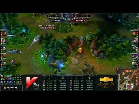 [LOL] Elite of Europe Semi final - Team SoloMid vs Curse.eu map 1