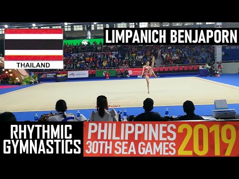 Limpanich Benjaporn from Thailand | Clubs | Rhythmic Gymnastics Finals | SEA Games Philippines 2019