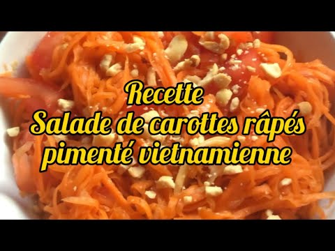 Recette Salade de carottes râpées au citron vert