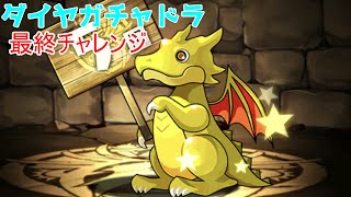 【ゆっくり実況】最後のダイヤガチャドラチャレンジ　【パズドラ】