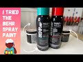 Behr Paint And Primer Spray Paint Dry Time