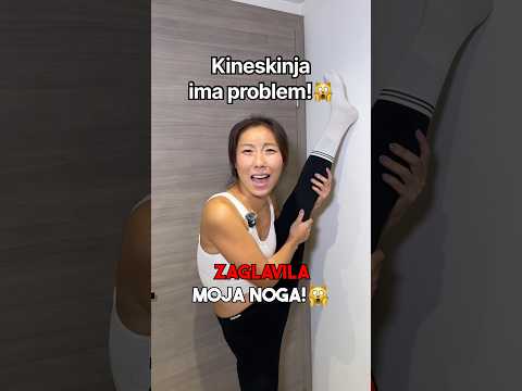 Kineskinja gledala snimke na internetu i zaglavila nogu!🤣