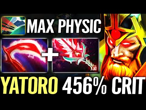 🔥 YATORO Wraith King 456% CRIT META — Mortal Strike + Bloodthorn Desolator MAX PHYSIC Carry Dota 2