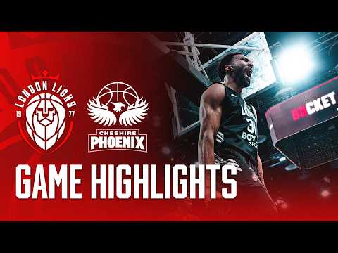 LONDON LIONS VS CHESHIRE PHOENIX GAME HIGHLIGHTS | 13.02.26 | London Lions Basketball UK