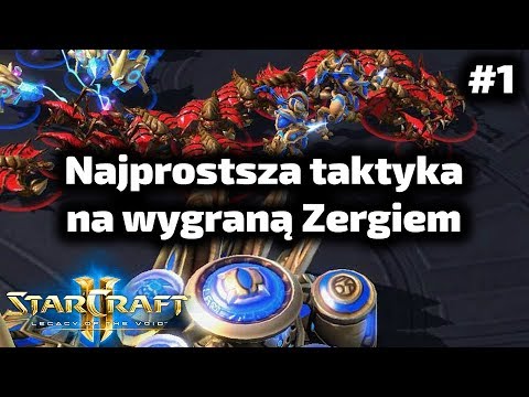 Najprostsza metoda na wygraną - Zerg poradnik - Drone i Zergling rush ZvP #1