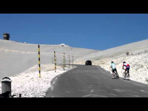Say goodbye to Tom Simpson on Mt. Ventoux