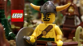 Download lagu Huge LEGO Viking Village at Le Sommet de la Brique 2025 mp3