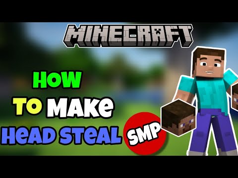 Blucky Playz - How To Make Head steal SMP In Minecraft