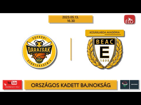U16 🏀 Darazsak Sportakadémia/A - BEAC-Újbuda KA/B