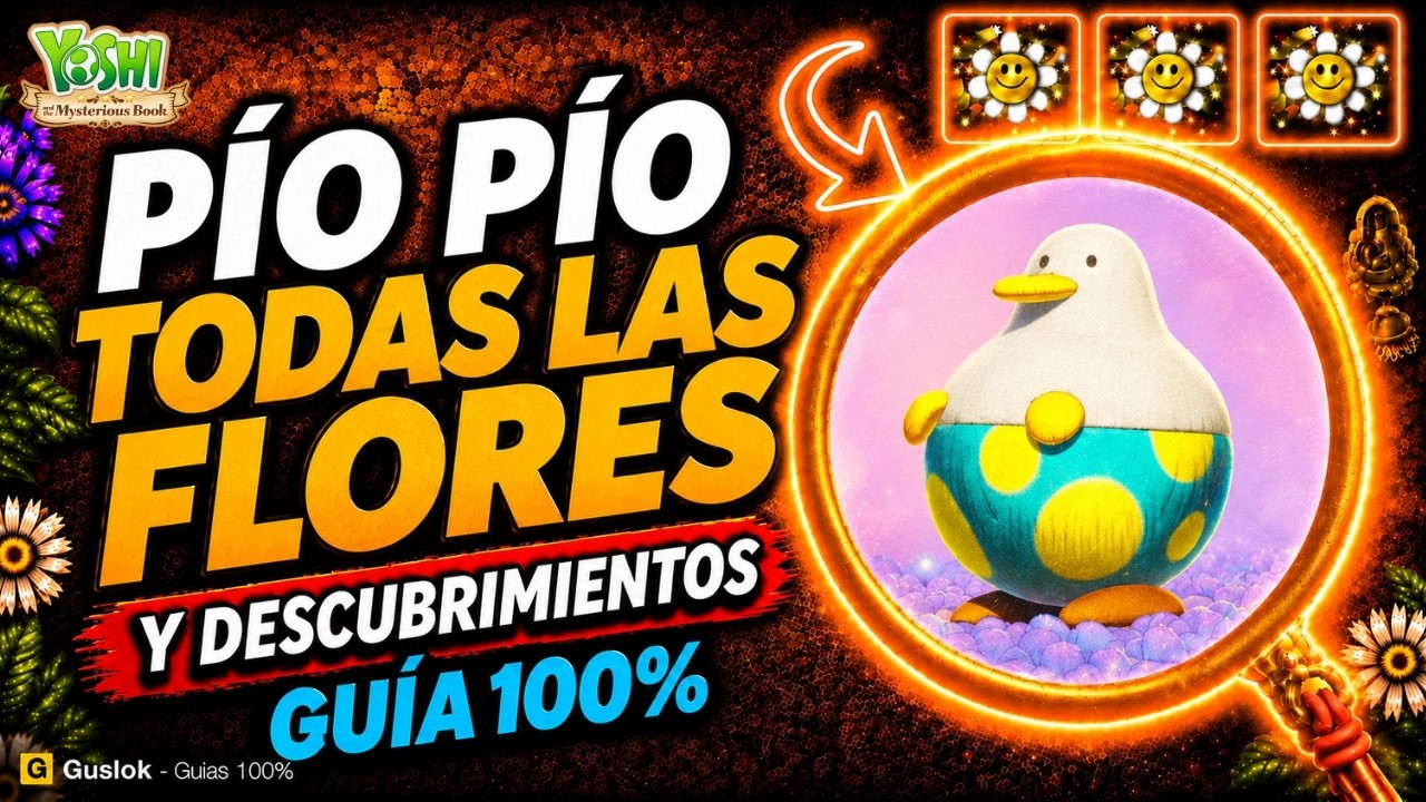 Pío Pío Todos los Coleccionables 100% | Yoshi and the Mysterious Book Pío Pío Todos los Coleccionables 100% | Yoshi and the Mysterious Book