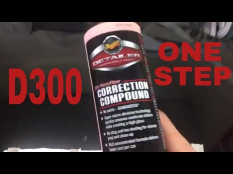 Meguiar's D300! A GREAT one step for beginners and seasoned vets as well!!