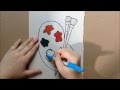 ASMR Coloring A Paint Palette Picture With ...