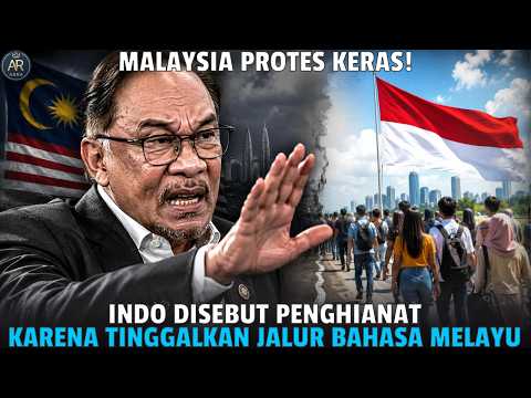 PROTES KERAS! Indonesia Disebut Penghianat, Karena Tinggalkan Jalur Bahasa Melayu!
