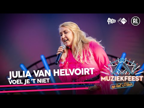 Julia van Helvoirt - Voel je 't niet • Muziekfeest op het Plein 2021 // Sterren NL