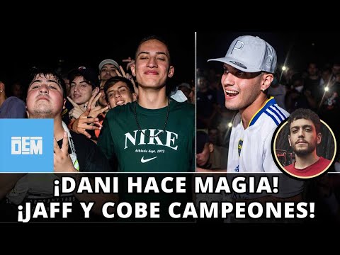 ¡DANI HACE MAGIA! ¡JAFF Y COBE CAMPEONES! vs TIAGO, NACHO, ZAINA, G5, CATRIEL - DEM BATTLES