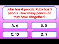 Mental Maths Quiz For Kids Maths Trivia For Kids Quiz Time Maths For Kids AAtoonsKids