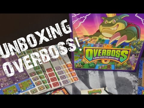 Overboss: A boss monster adventure - Unboxing video