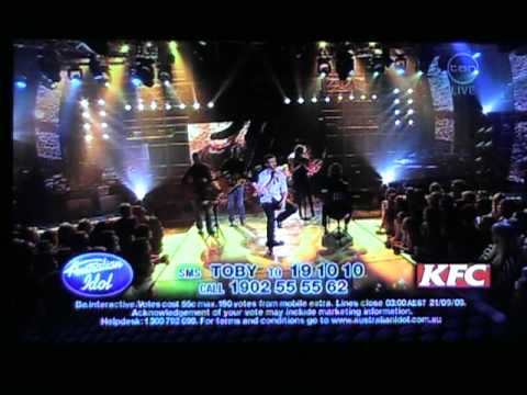 Australian Idol Final 10-Toby Moulton- Take on Me