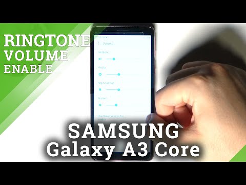 How to Adjust Ringtone Volume in SAMSUNG Galaxy A3 Core – Find Volume Settings