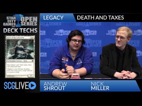 SCGNASH Deck Tech - Death and Taxes with Andrew Shrout