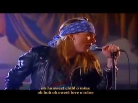 Guns N Roses-Sweet Child O Mine(Long Full Version with Lyrics)
