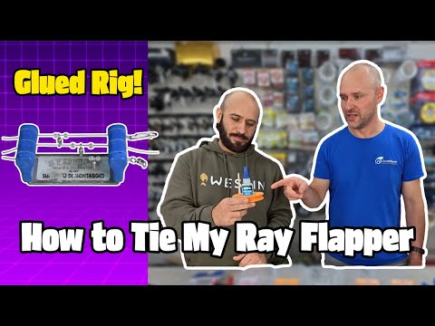 How to Tie the Fishy Tom Ray Flapper | Glued Fishing Rig