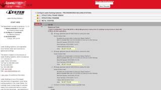 SpecWizard for Pre-Engineered Building Systems from Lester Building Systems