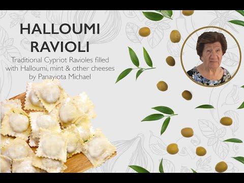How to make Cypriot Halloumi Ravioles by Panayiota Michael