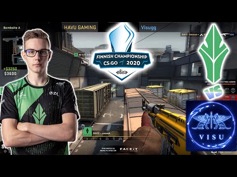HAVU xseveN vs VisuGG TRAIN HIGHLIGHTS Elisa CS:GO Finnish Championship 2020