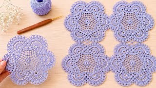🩵Extraordinary 6-Pointed Crochet Motif🩵Unique Pattern Tutorial for All Projects