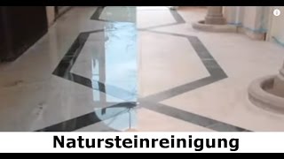 Natursteinreinigung - Naturstein reinigen, Naturstein schützen, Naturstein pflegen vom STEINDOKTOR