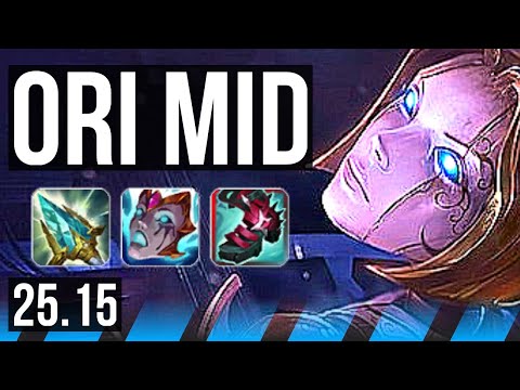 ORIANNA vs DIANA (MID) | Godlike | KR Challenger | 25.15