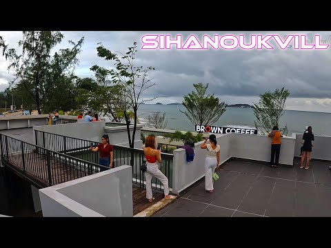 Café com vista para o mar Café marrom Sihanoukville 2022