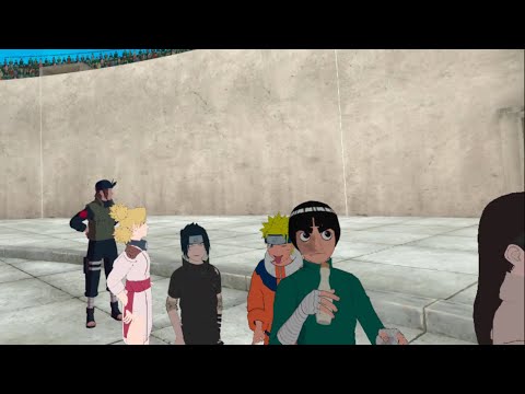 VRChat Naruto Chūnin Exams Fight Finals [Part 1
