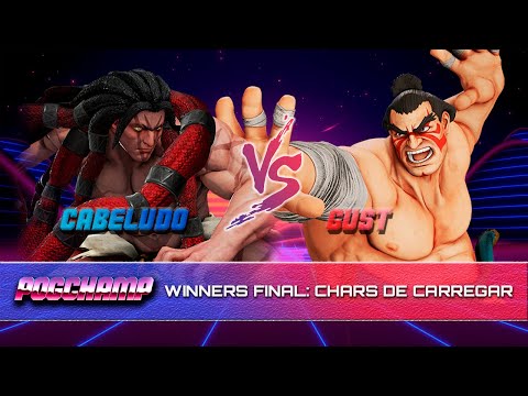 Cabeludo vs Gust: Winners Final do PogChamp #17 — Personagens de Charge