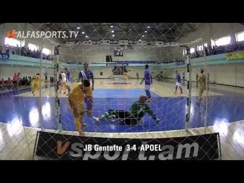 JB Futsal Gentofte   APOEL uefa futsal cup highlights