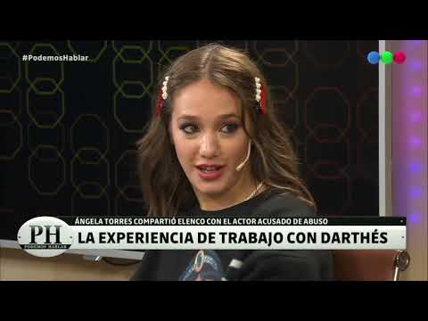 Ángela Torres destroyed Juan Darthés - Podemos Hablar 2019