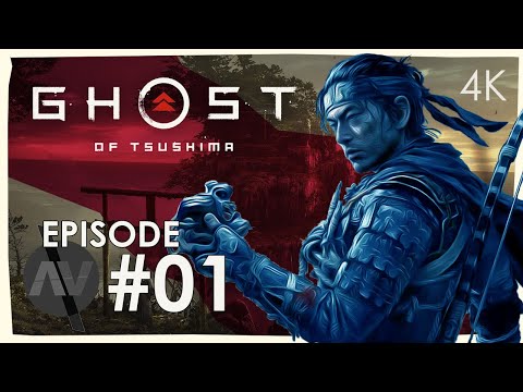 The Honarable Samurai Jin Sakai | Episode 01 Ghost of Tsushima | PS4 Pro 4K [HARD DIFFICULTY]