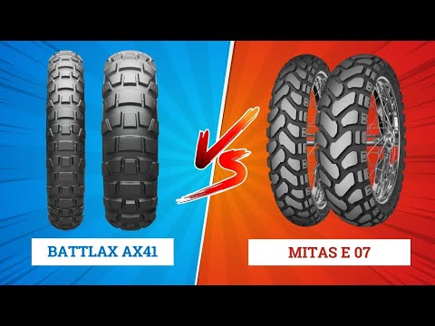 Bridgestone Battlax Adventurecross AX41 vs Mitas E 07