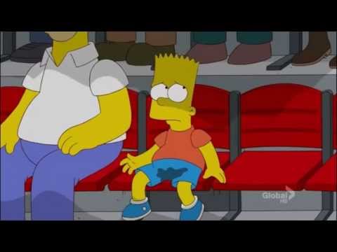 Bart wets his pants!