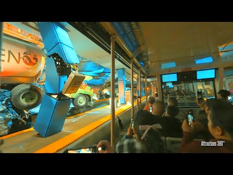 NEW! Earthquake, JAWS, Dinosaurs | Studio Tour 60th Anniversary Ride at Universal Studios Hollywood