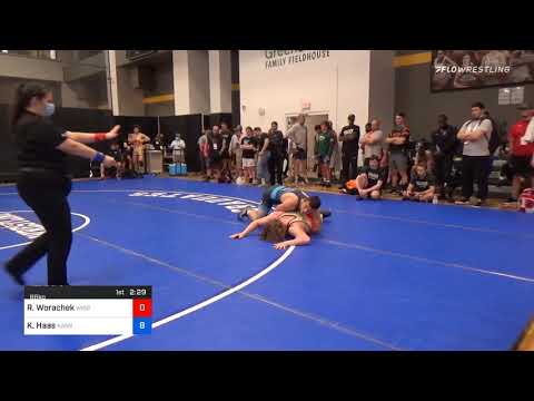 86 Kg Prelims - Reece Worachek, Wisconsin Vs Kyle Haas, Kansas City Wrestling Club
