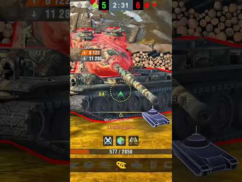 Maus | 10328 DMG & 12630 DMG Blocked 😳| #worldoftanksblitz #wotblitz #wotb #shorts #танки